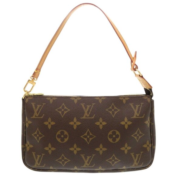 Louis Vuitton Handbags - LOUIS VUITTON Authentic Brown Monogram Pochette Pouch